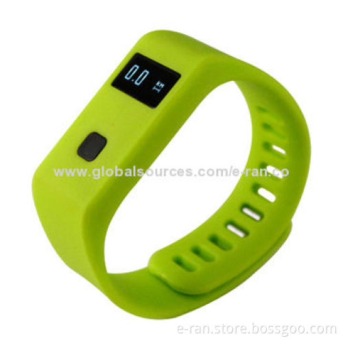 ER-W10 Pedometer Watch, OLED Screen with Touch Button, Lithium-ion Polymer Battery